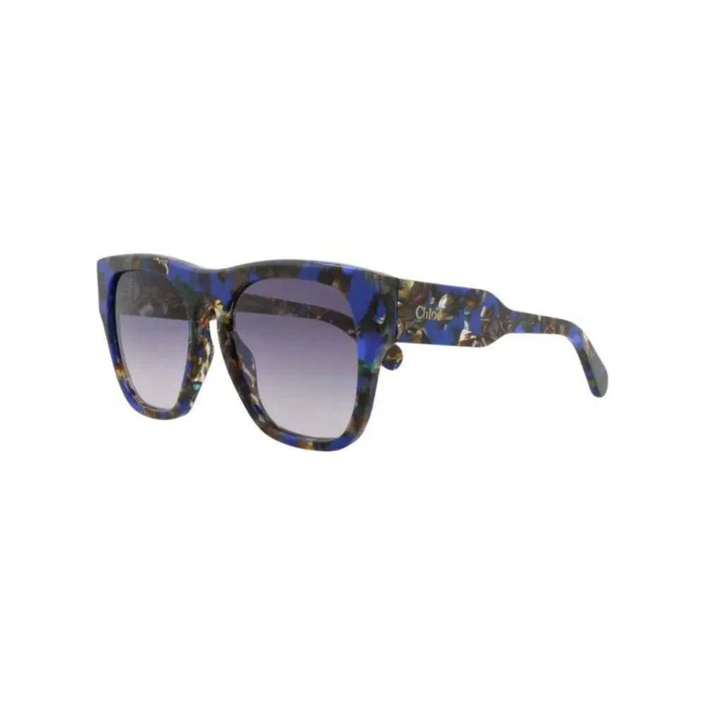 Chloé Square-Frame Recycled Acetate Sunglasses Multi Womens